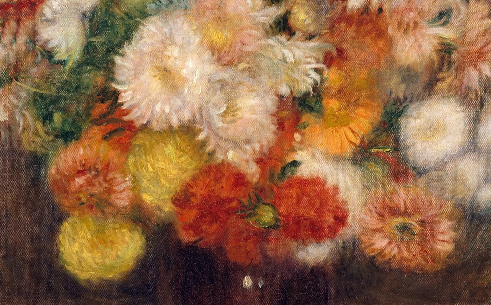 PierreAuguste Renoir Bouquet of Chrysanthemums, 1881 Tutt'Art