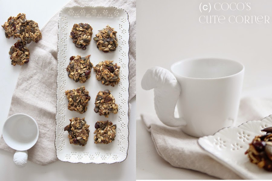 Coco&amp;#39;s Cute Corner: Vital Kekse - aus Kernen vegan und glutenfrei