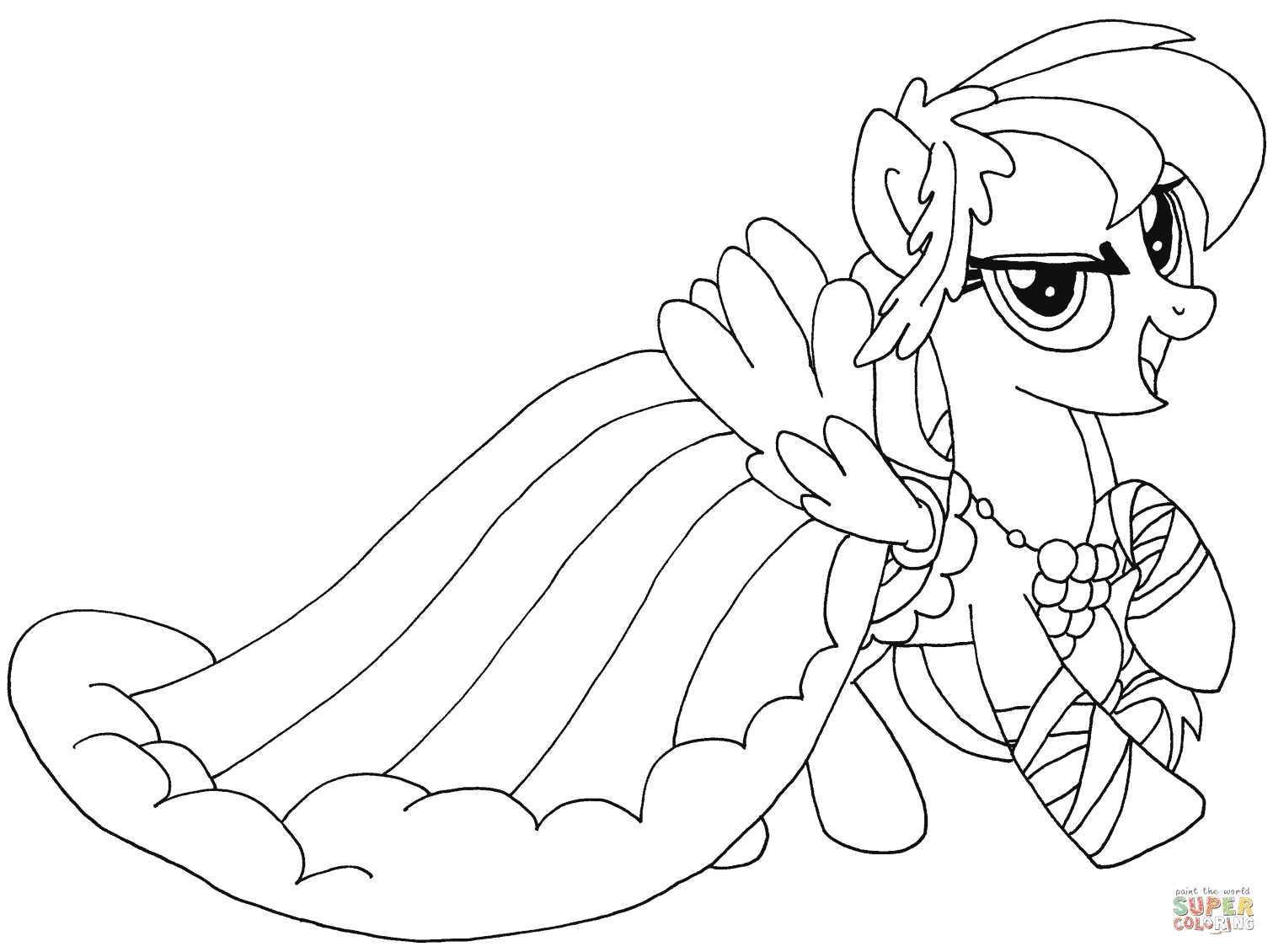 Mewarnai My Little Pony Gooooo Krayon