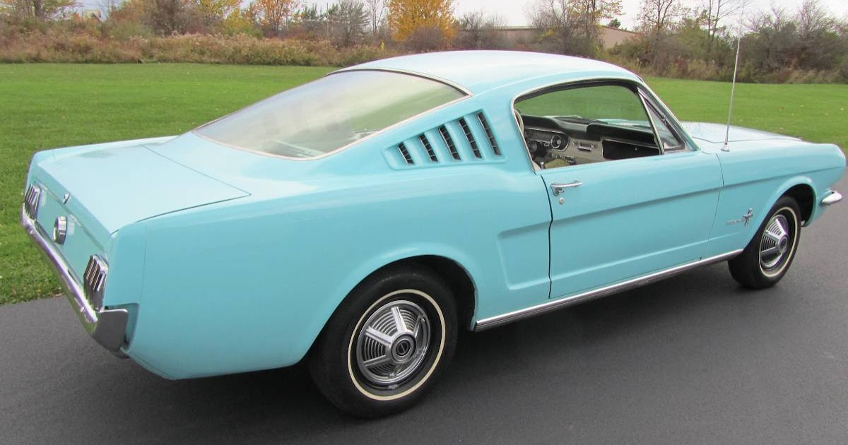 Virginia Classic Mustang Blog: Rare 1965 Mustang Fastback ...