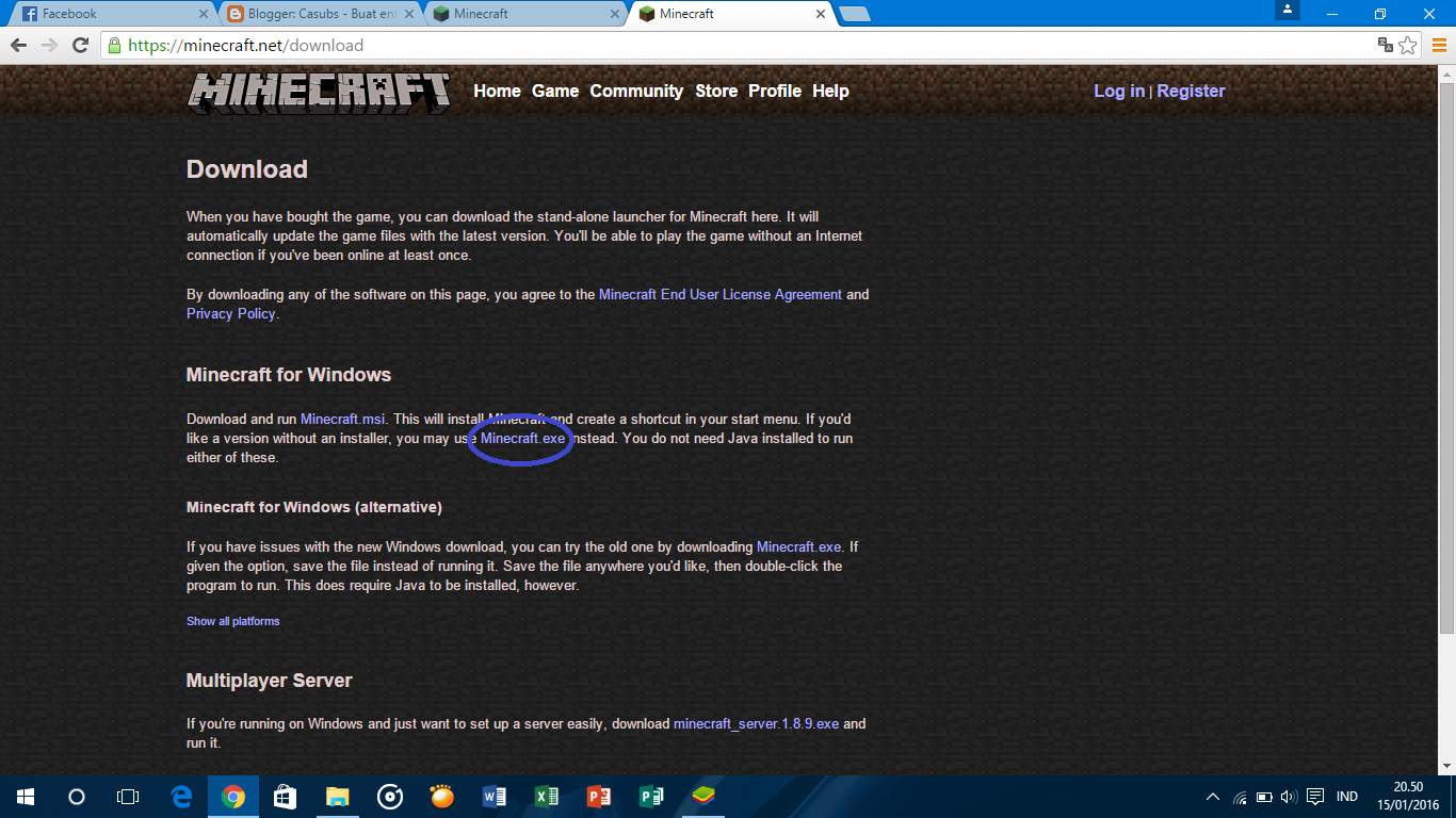 How to get free minecraft original From minecraft site And How get