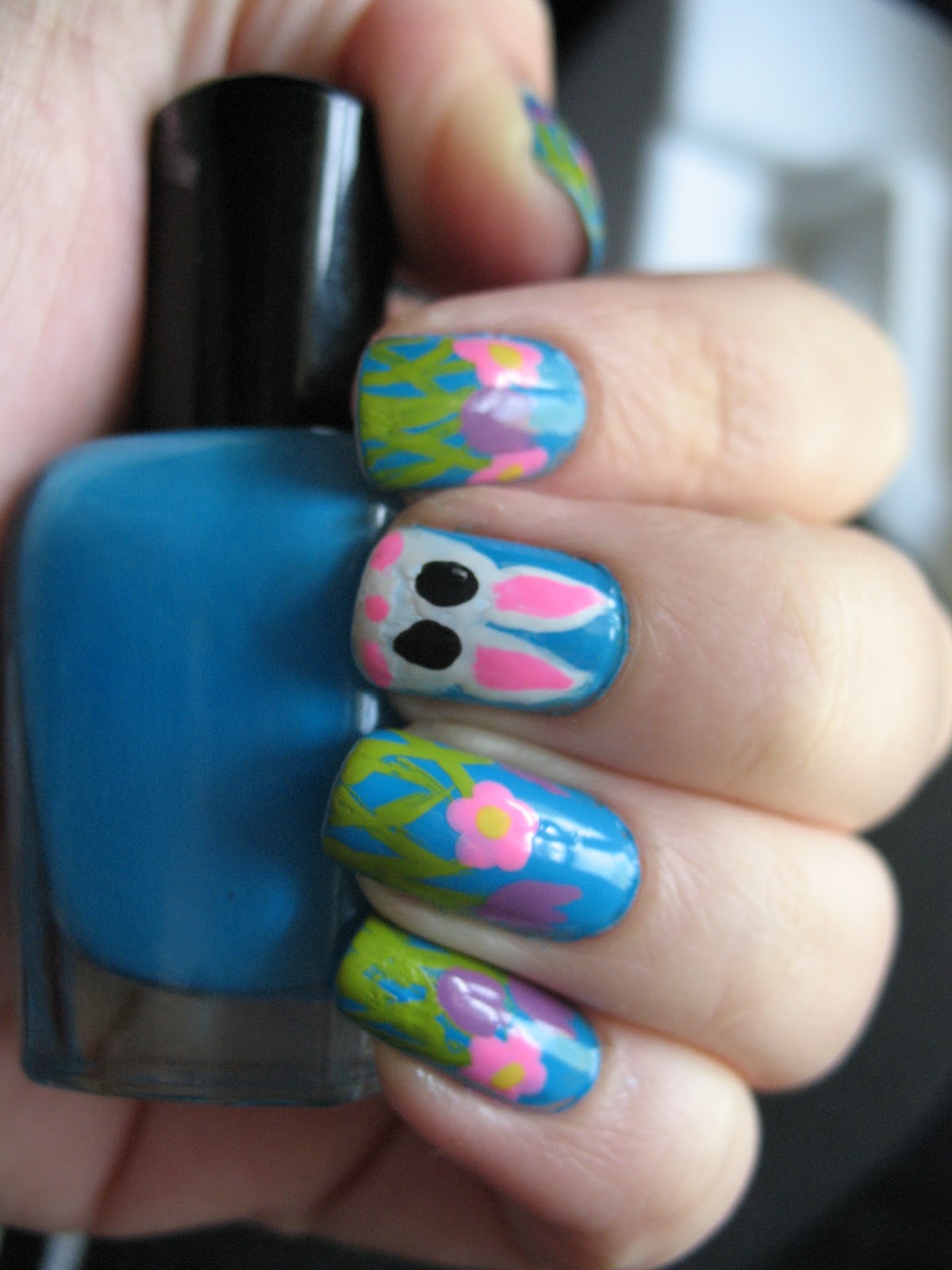 Moondancerjen's Nails My Easter Nails