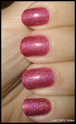 golden rose holographic burgundy 108