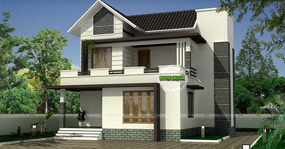 Modern 111 Sq M Small House Plan, 6000 Sq Ft House Plans In Kerala