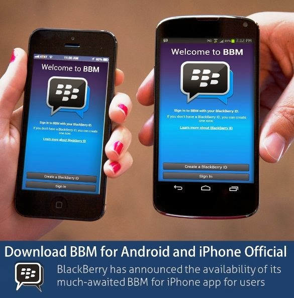 Download BBM for Android and iPhone Official  SEO Blog 2016