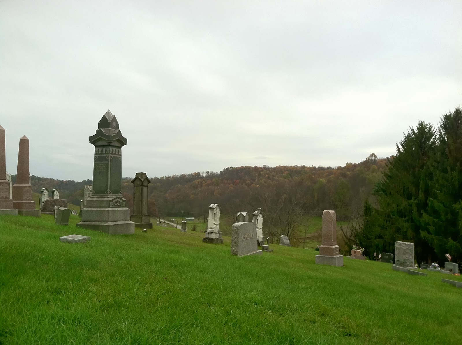 Snow and Jaggers Braddock Cemetery, Greene County, PA