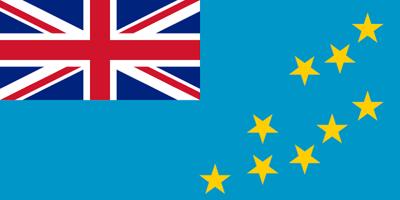 Bendera identitas negara Tuvalu
