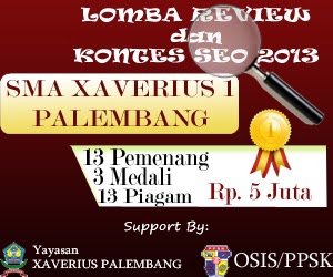 Akhir Dari Kontes SEO SMA Xaverius 1 Sekolah Terbaik di Palembang