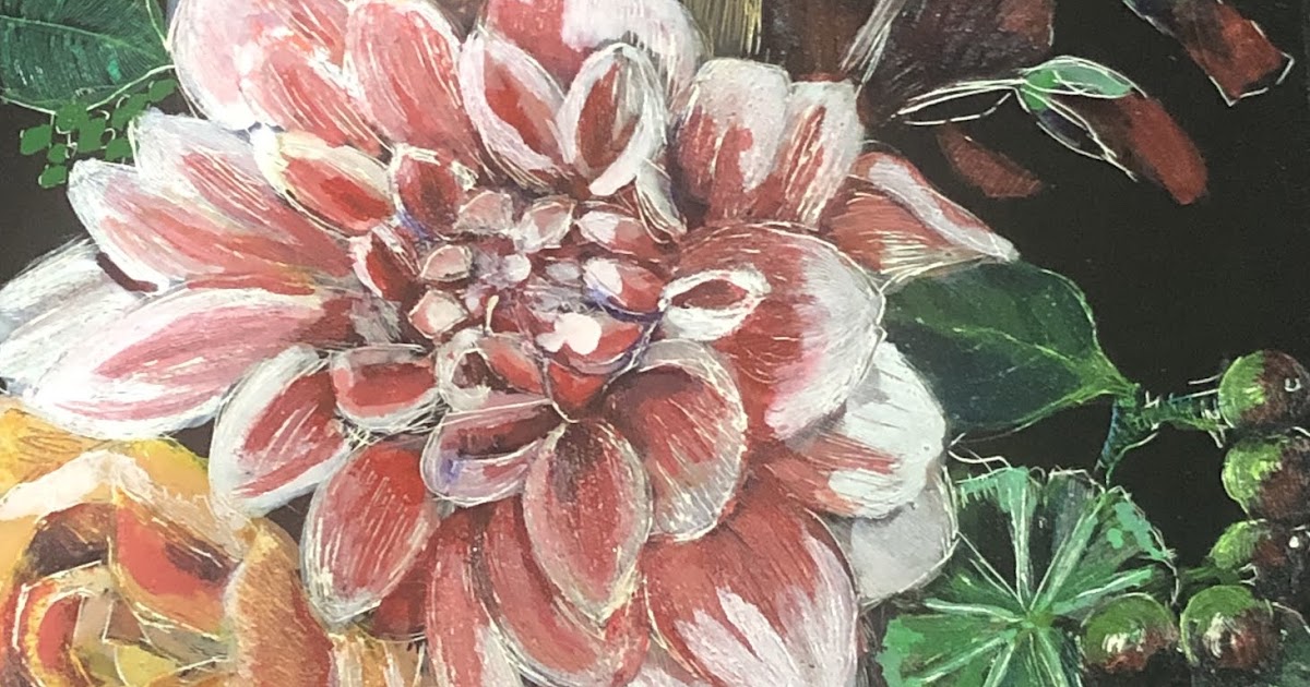 Kay's Art More scratchboard flowers. I am creating a collection of