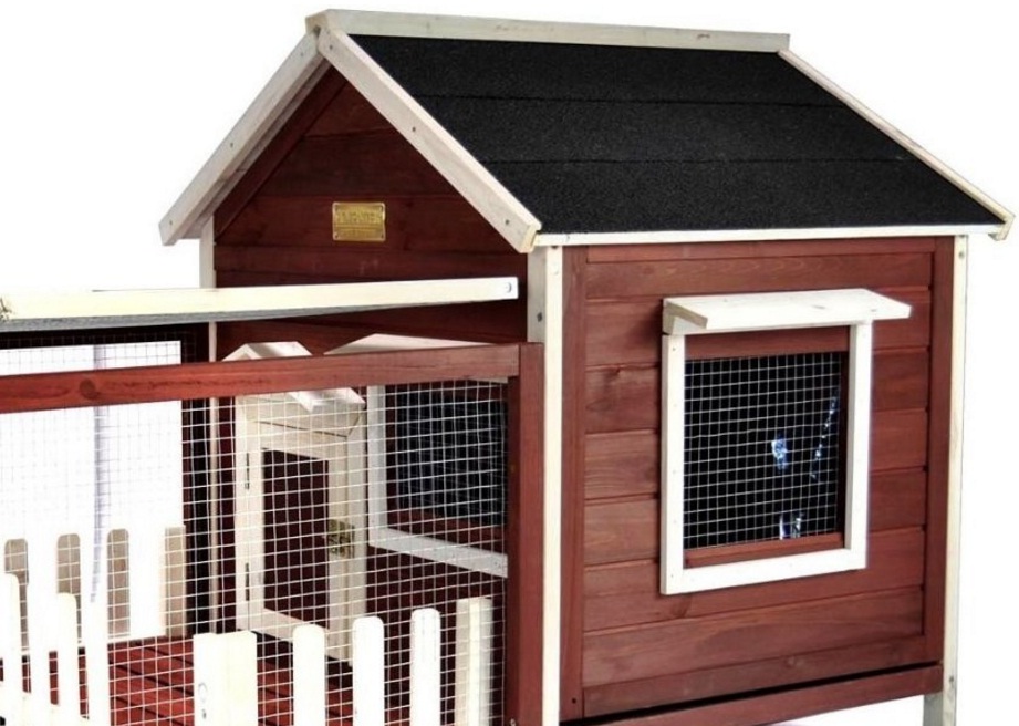 Rabbit Pet Lover Rabbit Cage White Picket Fence Rabbit Hutch