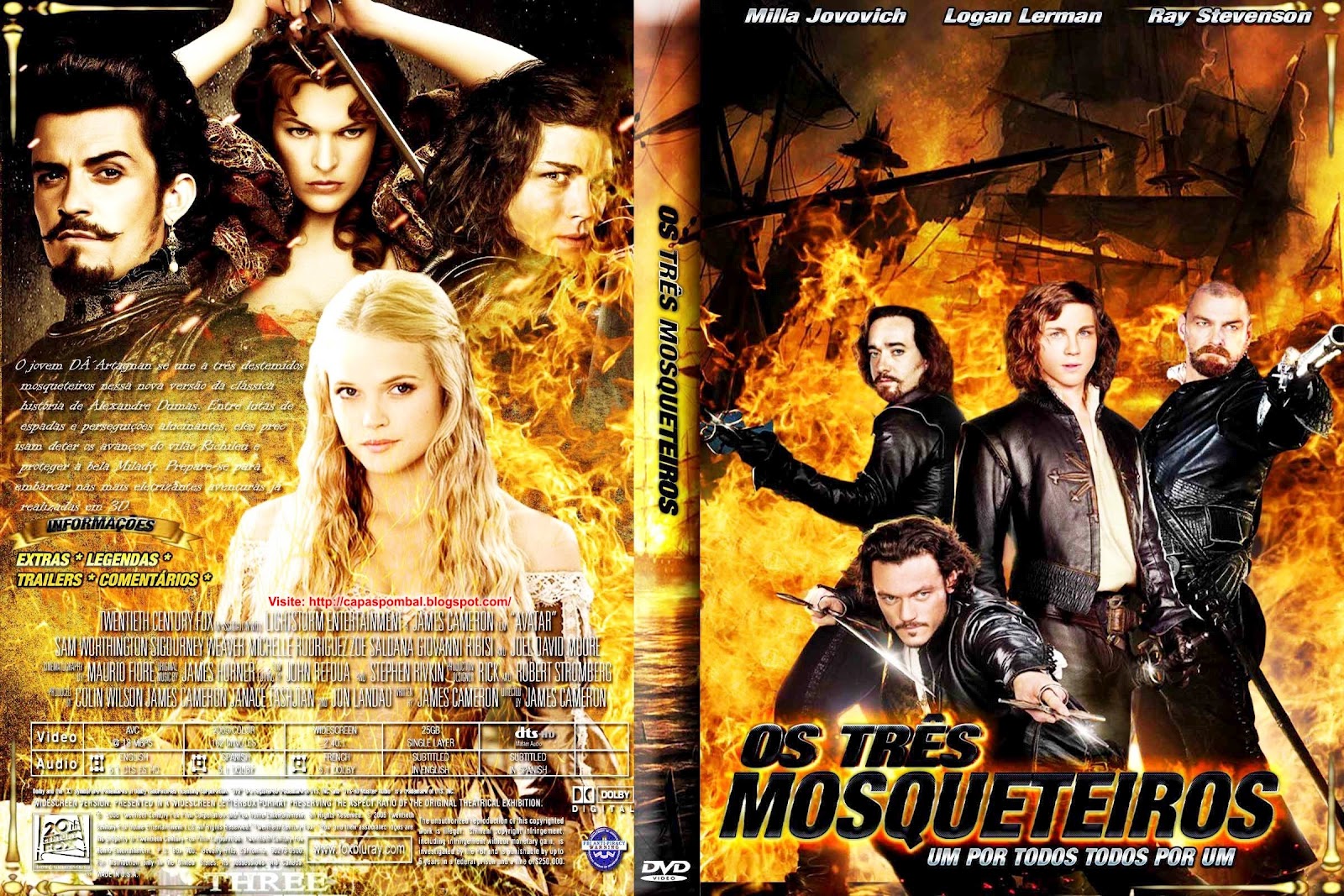 Capas Filmes Épicos Os Três Mosqueteiros Capas Filmes Épicos Os Três Mosqueteiros
