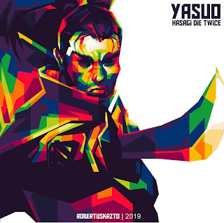 Yasuo Leauge Of Legend WPAP Yasuo Leauge Of Legend WPAP