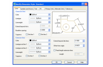 Cara Membuat Text dan Dimensi di Autocad