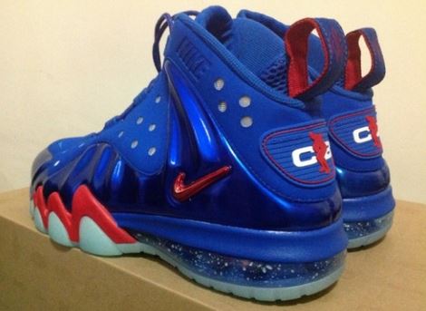 THE SNEAKER ADDICT: Nike Barkley Posite Max âSixersâ Sneakers (New Images + Release Date)