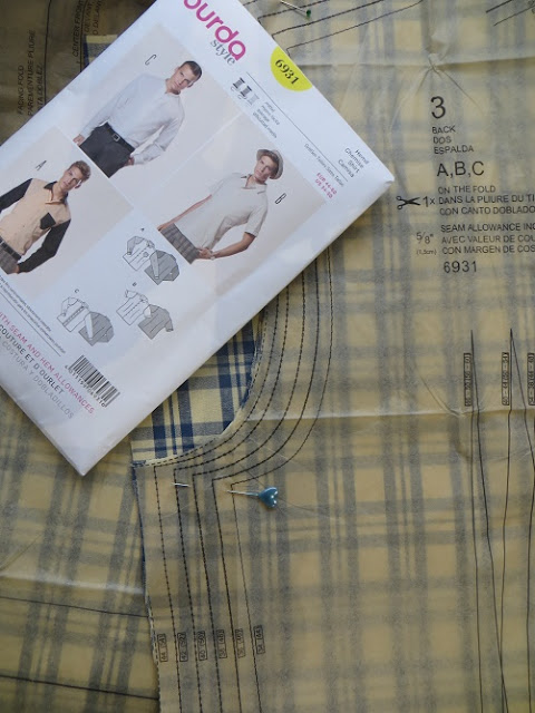 burda 6931 mens sewing pattern