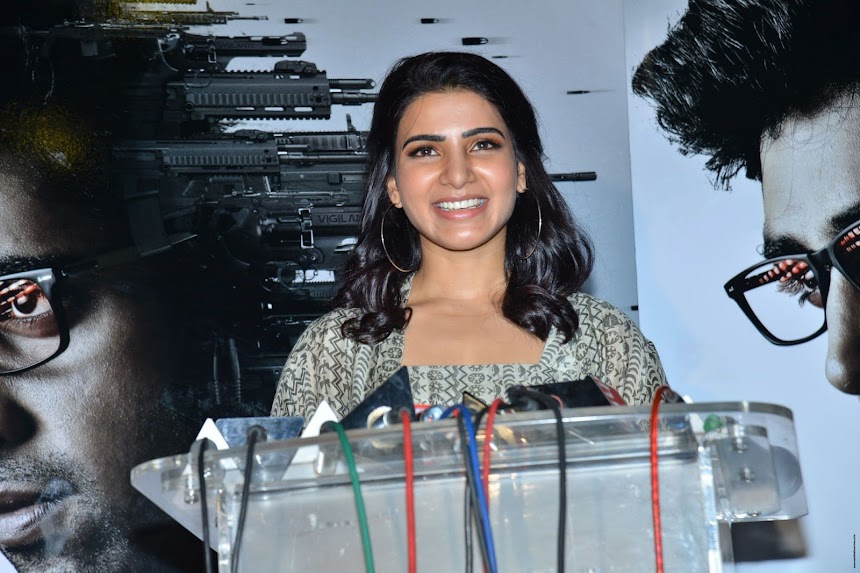 Samantha Akkineni at Goodachari Teaser Launch