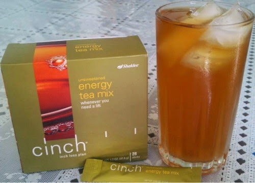 Kebaikan dan Keistimewaan Cinch Energy Tea Shaklee Cinch tea shaklee