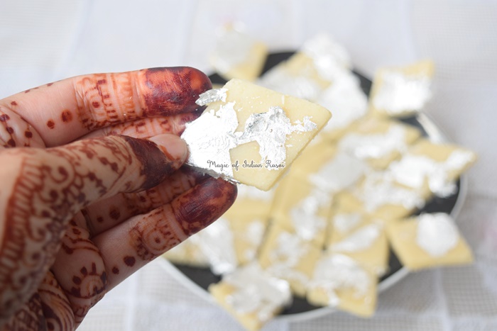Perfect Kaju Katli - Diwali Special Recipe - परफेक्ट काजू कतली रेसिपी - Priya R - Magic of Indian Rasoi