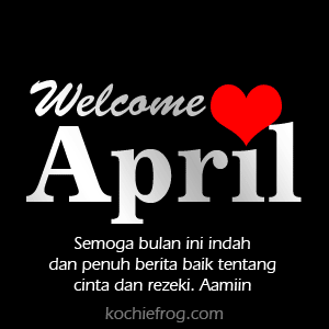 Download DP BBM Bulan April [ANIMASI ANGKA] - Kochie Frog