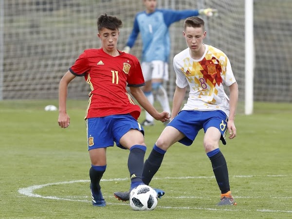 Málaga, David Larrubia jugará con España Sub-17