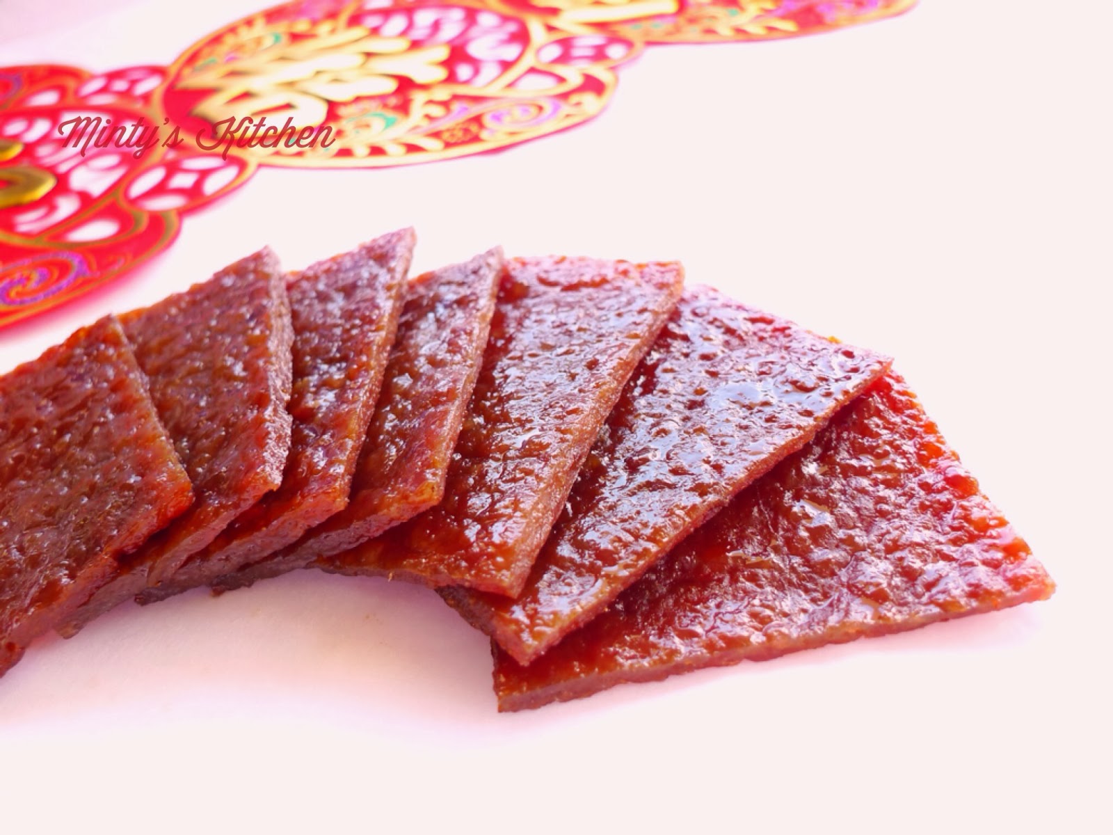 Minty's Kitchen Bakkwa (Pork Jerky) 肉干