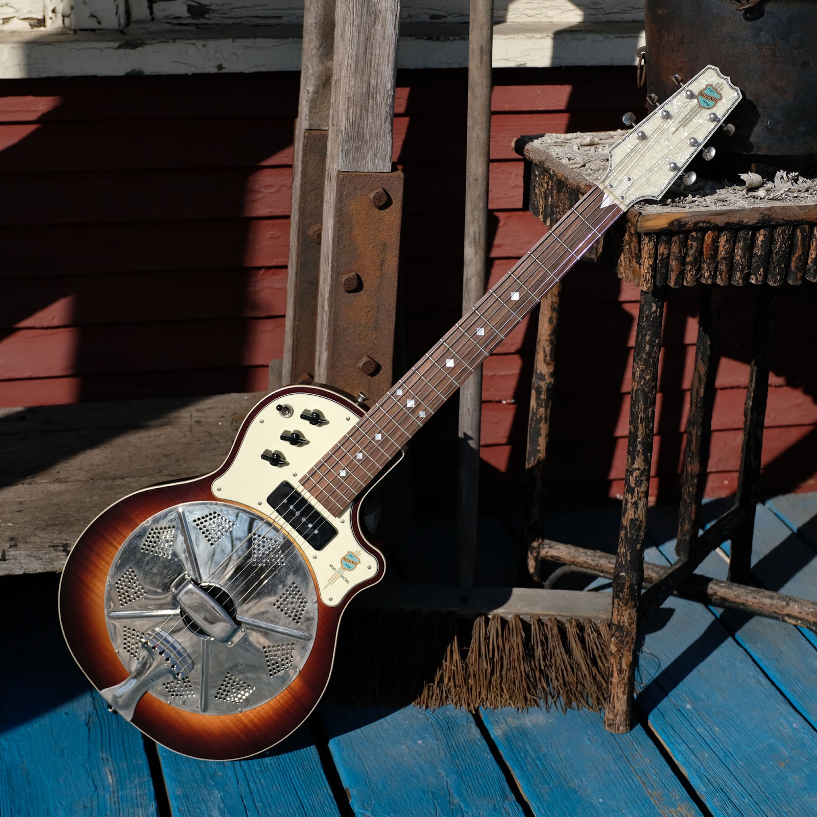 2005 National ResoPhonic Resolectric Electric Resonator Guitar