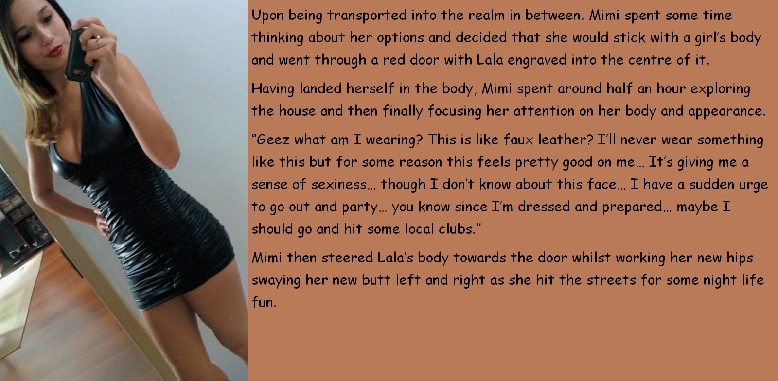 Here is the second story with Mimi's swap. 