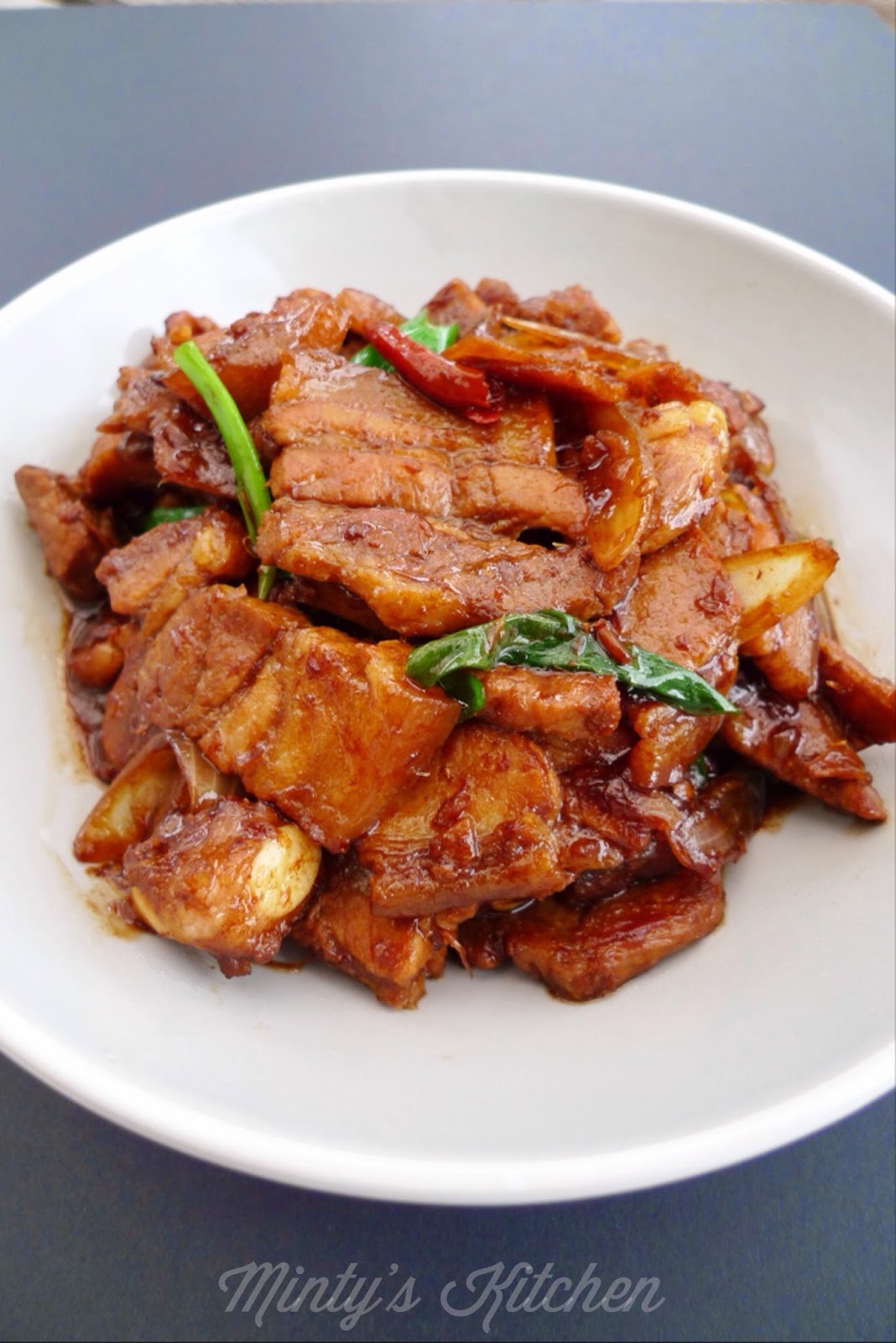 Minty's Kitchen Twicecooked Pork Belly With Salted Fish