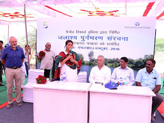 Pernod Ricard India Commits to Sustainable Water Management in Phagi, Rajasthan