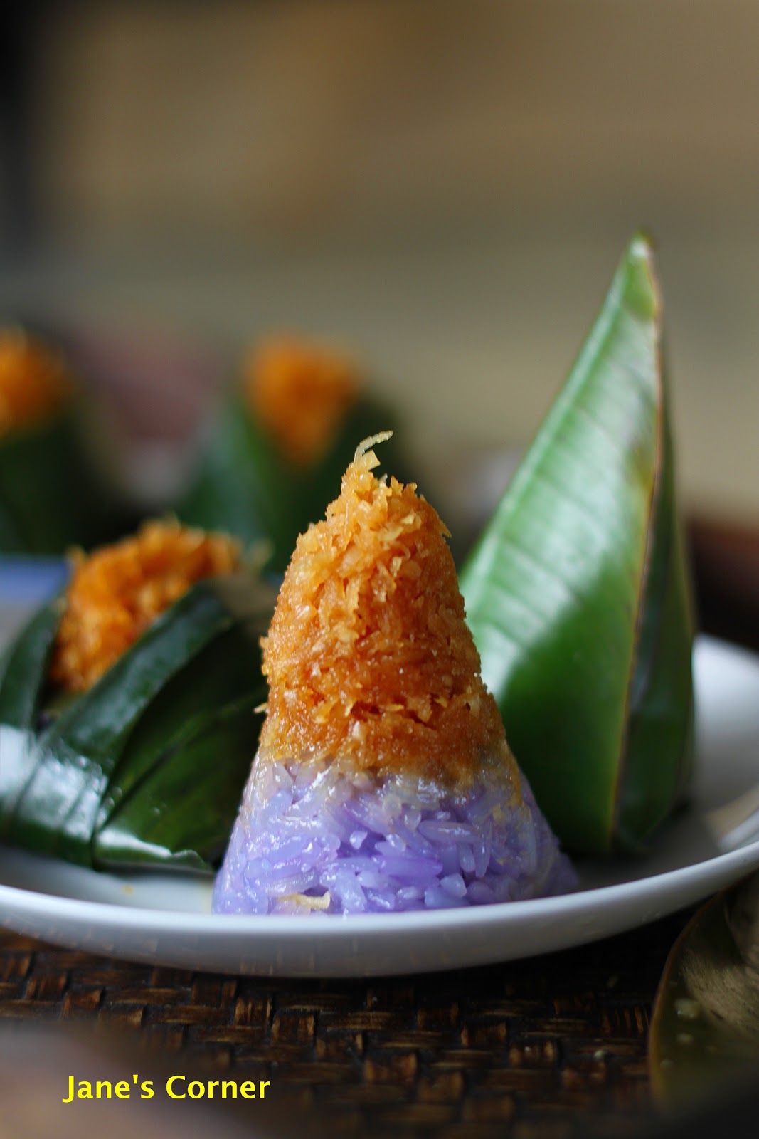 Jane's Corner: Pulut Inti (Steamed Glutinous Rice with 