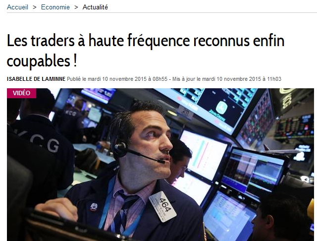 Le High Frequency Trading ou trading à haute fréquence
