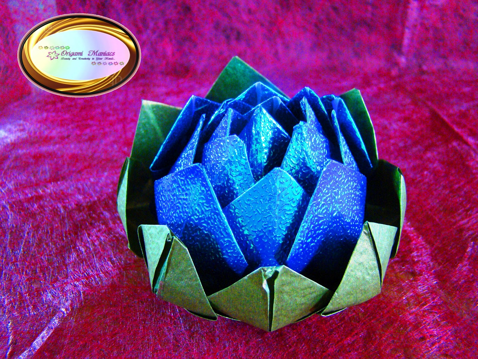 Origami Maniacs Beautiful Origami Lotus Flower