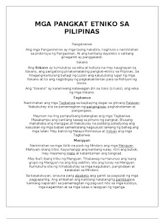 pangkat etnolinggwistiko - philippin news collections