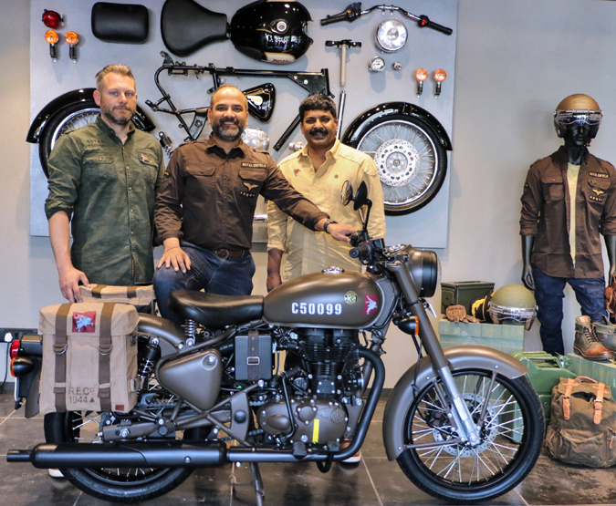 Royal Enfield Classic 500 Pegasus Motorcycle Launched In India