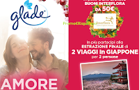 Concorso ''Vinci il Giappone con Glade'' e buoni Interflora da 50€ Logo Concorso ''Vinci il Giappone con Glade'' e buoni Interflora da 50€