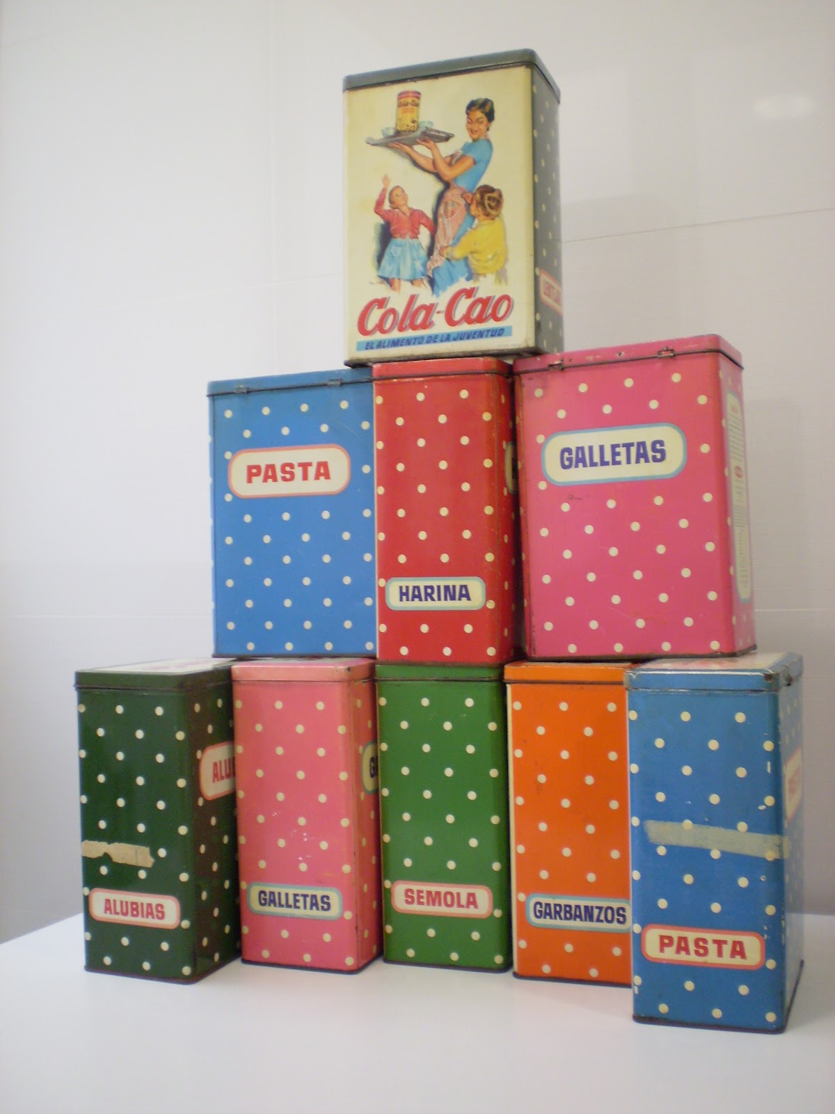 Vintagería: Dando la lata con el Cola-Cao de la infancia