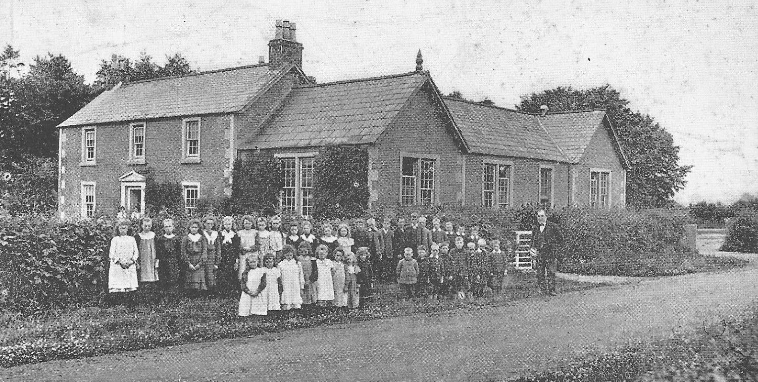 Tour Scotland Old Photograph School Newton Wamphray Scotland