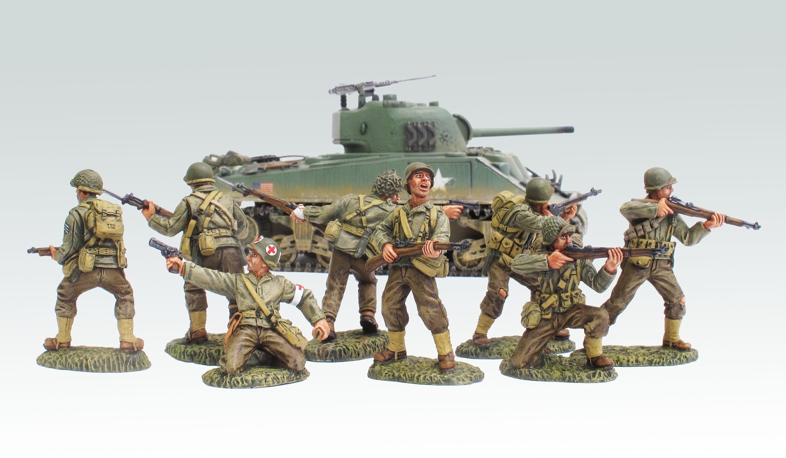 Mikes Painted Miniatures Ww2 Us Gis
