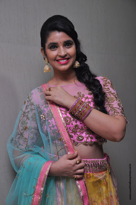 Anchor Syamala at the audio launch of Juliet Lover of Idiot movie