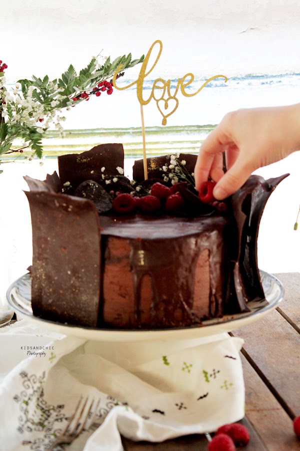 Tarta de chocolate y especias 