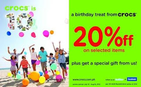 crocs birthday discount