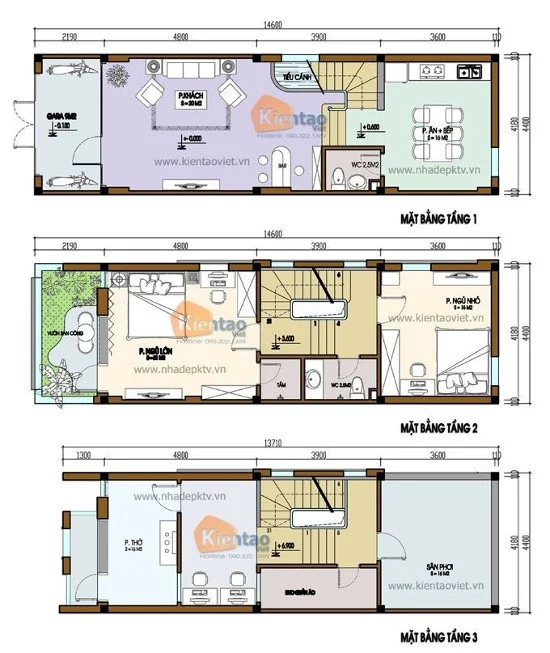 Desain denah rumah minimalis dengan lebar 4 meter