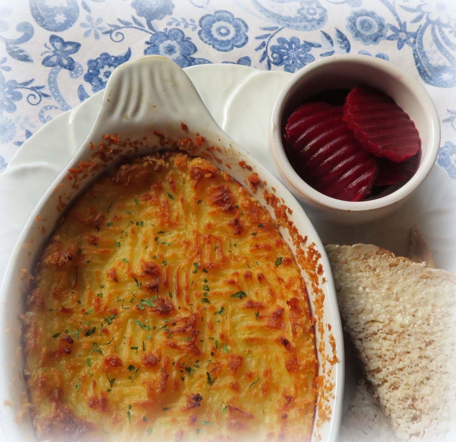 Potato Pie (For one) The English Kitchen