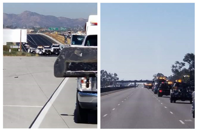 Procession Of Tow Trucks Honors Driver Killed On The Job Menifee 24 7 Procession Of Tow Trucks Honors Driver Killed On The Job Menifee 24 7