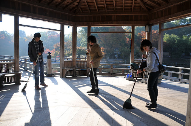 奈良公園清掃活動
