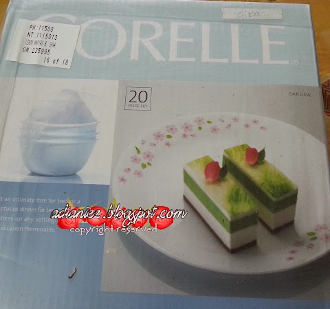 YAHOOOOO ~ SET CORRELLE PERTAMA KU SUDAH DAPAT !