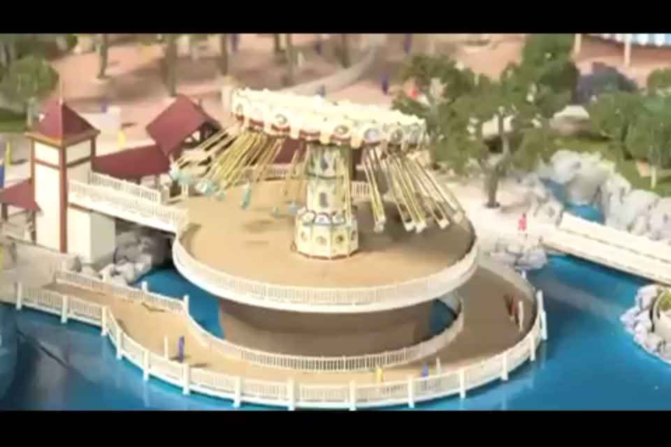 Travel Neverland Silly Symphony Swings at Disneyland