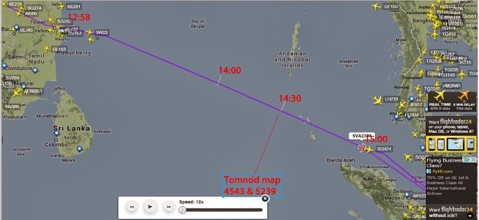The authorities have known where plane was since the last of March. : r ...