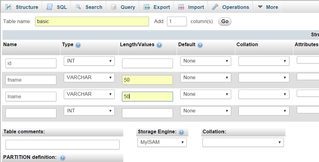 Working with Mysql Database in NetBeans: Displaying and inserting data ...