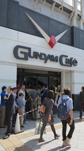 Gundam Cafe Akihabara, Tokyo